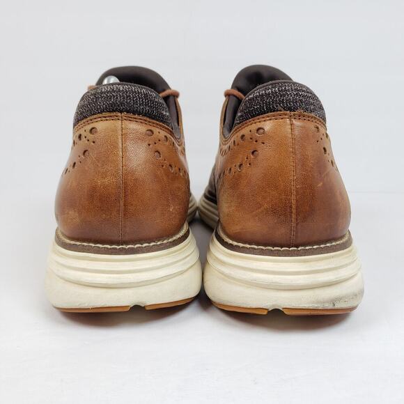Cole Haan Original Grand 360 Mens Size 10.5 Brown Leather Oxford Wingtip Shoes main image 8